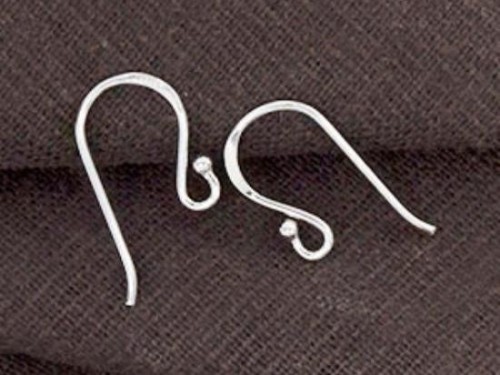 5 pairs of 925 Sterling Silver Ear Wires 9x19mm.