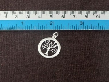 925 Sterling Silver Tree of Life Pendants 18 mm.