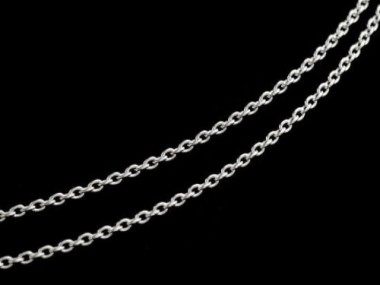 925 Sterling Silver Chain 1x1.5 mm.