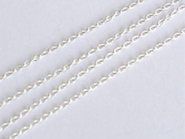 925 Sterling Silver Chain 1x1.5 mm.