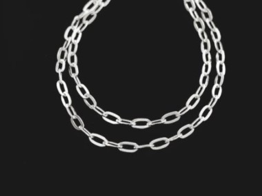 925 Sterling Silver Chain 2x4 mm.