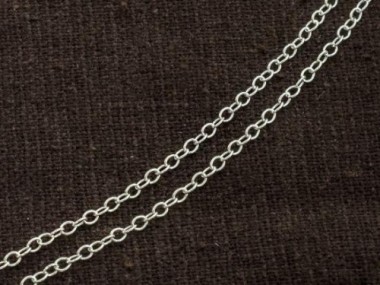 925 Sterling Silver Cable Chain 2.3x1.9 mm.