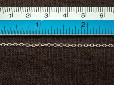 925 Sterling Silver Cable Chain 2.3x1.9 mm.