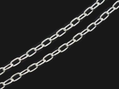 925 Sterling Silver Chain 3x5 mm.