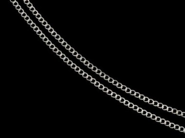 925 Sterling Silver Curb Chain 1.8x2 mm.