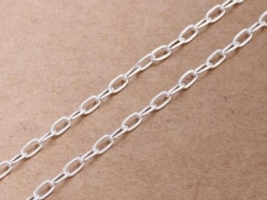 925 Sterling Silver Chain 2x4 mm.