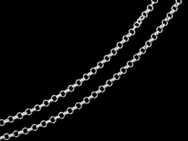 925 Sterling Silver Rolo Chain 1.6 mm.