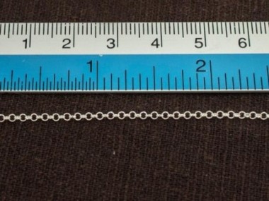 925 Sterling Silver Rolo Chain 1.6 mm.