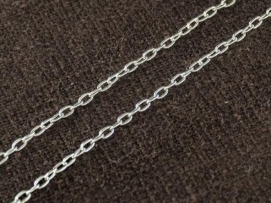 925 Sterling Silver Chain 1.5x2.5 mm.