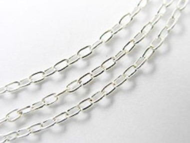 925 Sterling Silver Chain 1.5x2.5 mm.