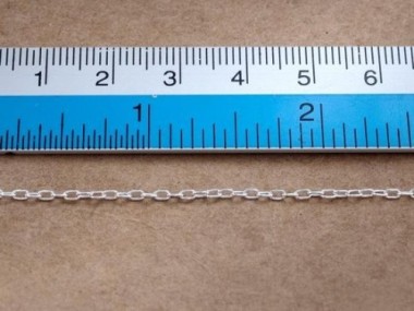 925 Sterling Silver Chain 1.5x2.5 mm.