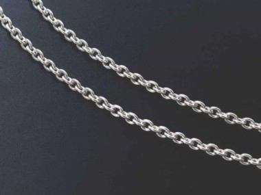 925 Sterling Silver Chain 3x3.8 mm.