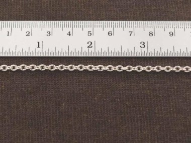 925 Sterling Silver Chain 3x3.8 mm.