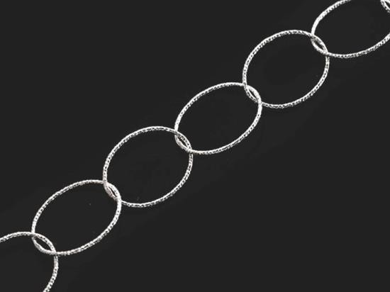 12 inches of 925 Sterling Silver Chain 12x16 mm.