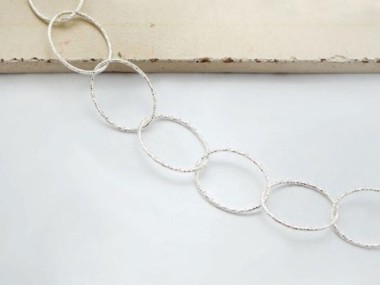 925 Sterling Silver Chain 12x16 mm.