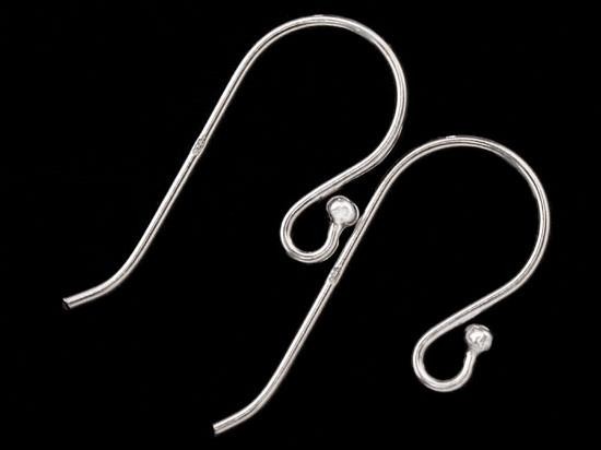 5 pairs of 925 Sterling Silver Ear Wires 10x23 mm. 20 AWG.