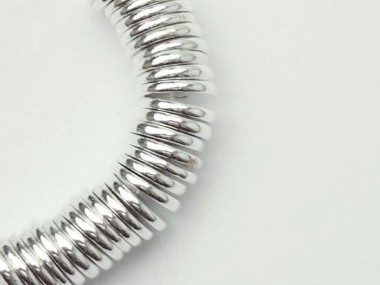 Karen Hill Tribe Silver Disc Spacer Beads 4.8x1.2mm.