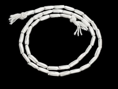 Karen Hill Tribe Silver Wheat Beads 2.3x5 mm.