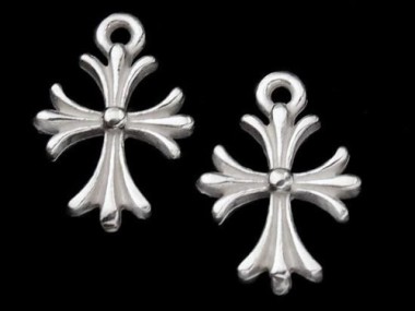 925 Sterling Silver Cross Charms 10x12 mm.