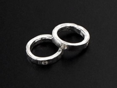 925 Sterling Silver Closed Jump Rings 2x9.5mm.