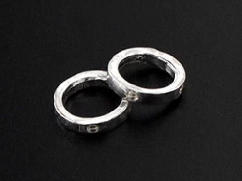 4 of 925 Sterling Silver Closed Jump Rings 2x9.5mm.