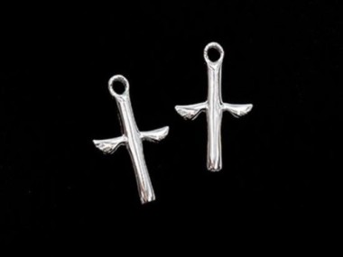 925 Sterling Silver Cross Charms 9x13 mm.