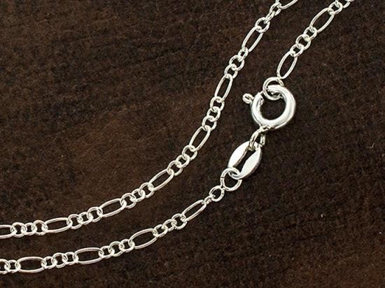 16 inches of 925 Sterling Silver Oval Link Chain Necklace 2x4mm .