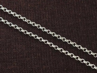 925 Sterling Silver Rolo Chain 2.2x2.4mm.