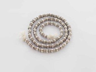 Karen Hill Tribe Silver Bamboo Beads 2.6x3.6 mm.