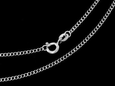 925 Sterling Silver Twisted Cable Chain Necklace 1.8x2 mm.