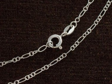 925 Sterling Silver Oval Link Chain, Necklace 2x4 mm.