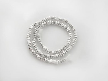 Karen Hill Tribe Silver Little Stick Beads 1.9x0.9 mm.