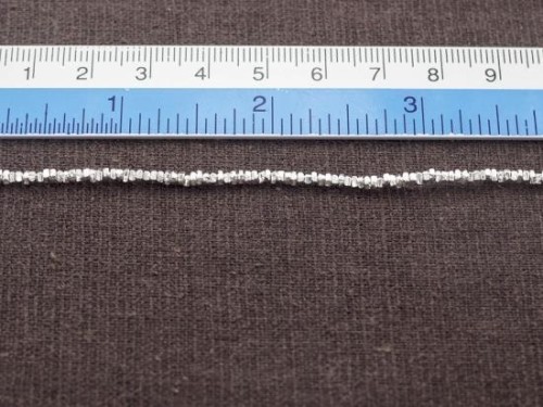 160 of Karen Hill Tribe Silver Little Stick Beads 1.9x0.9 mm.